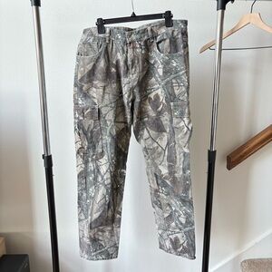 Manfinity Men’s Camo Cargo Jeans Size 36 – Utility Pocket Pants